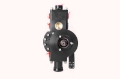 Picture of Aeromotive System Pump 16-5gpm Shut Off Valve 2x 08AN Blocks 1-25in Inlet 10AN Outlet -775 Gear Set
