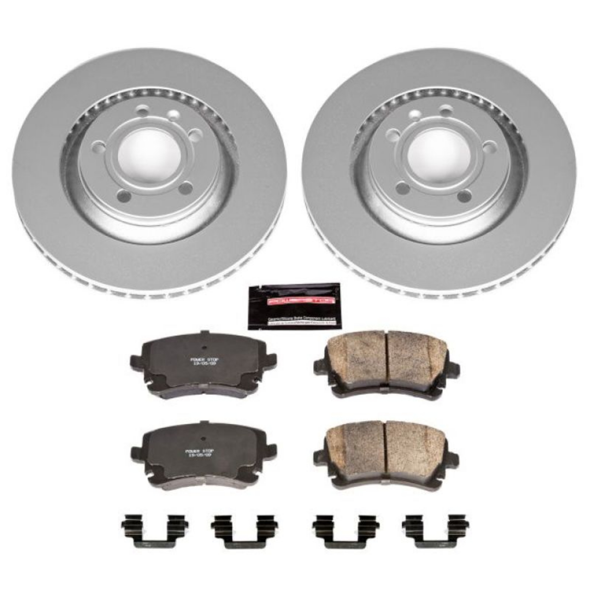 Picture of Power Stop 04-09 Audi S4 Rear Z23 Evolution Sport Coated Brake Kit