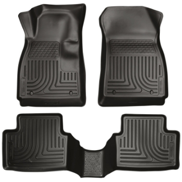 Picture of Husky Liners 13-14 Buick Encore WeatherBeater Black Front-2nd Row Floor Liners