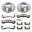 Picture of Power Stop 00-05 Cadillac DeVille Front Z36 Truck & Tow Brake Kit