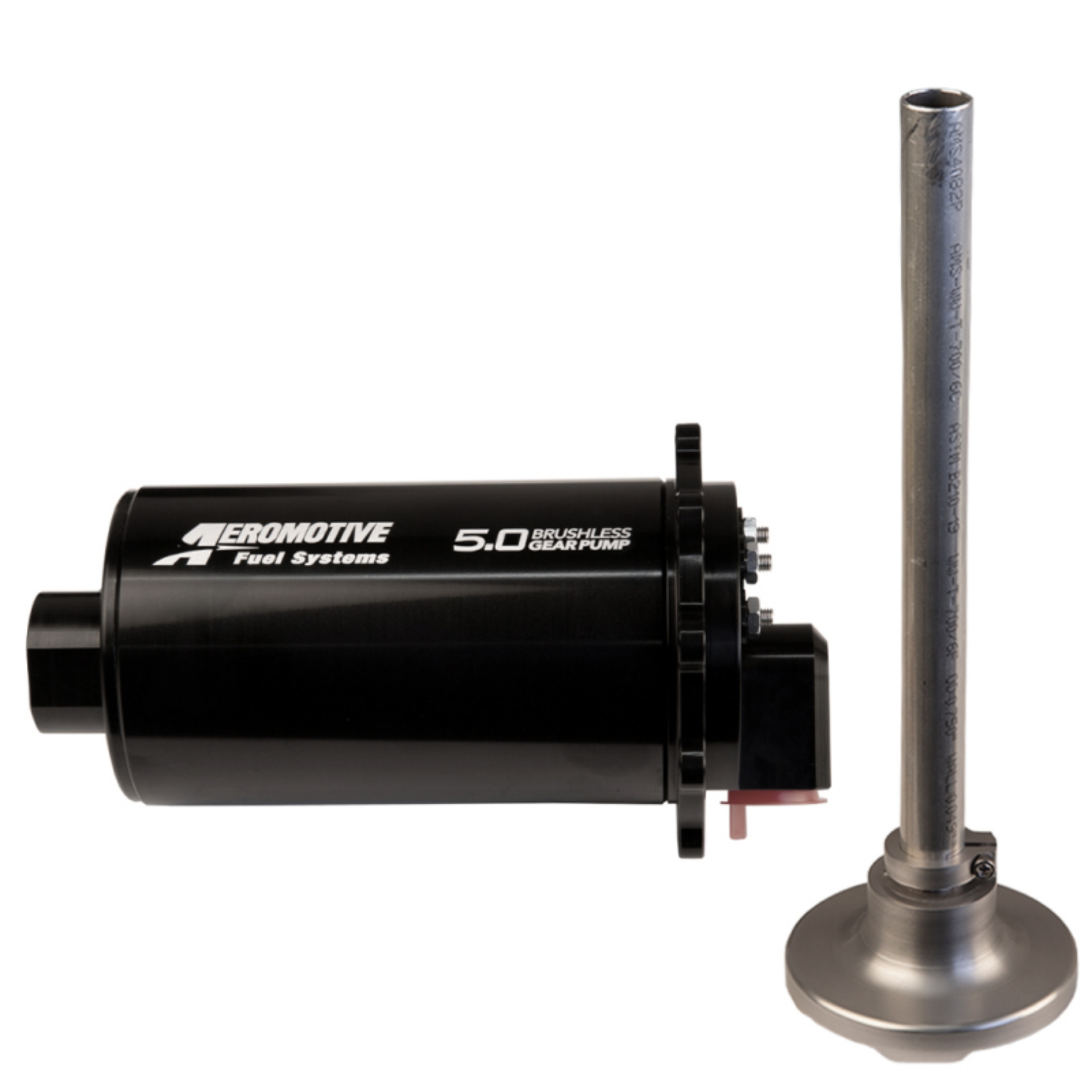 Picture of Aeromotive Brushless Spur Gear Fuel Pump w-TVS Controller - Universal - In-Tank - 90 Deg - 5gp