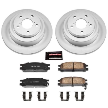 Picture of Power Stop 93-96 Subaru Impreza Rear Z17 Evolution Geomet Coated Brake Kit