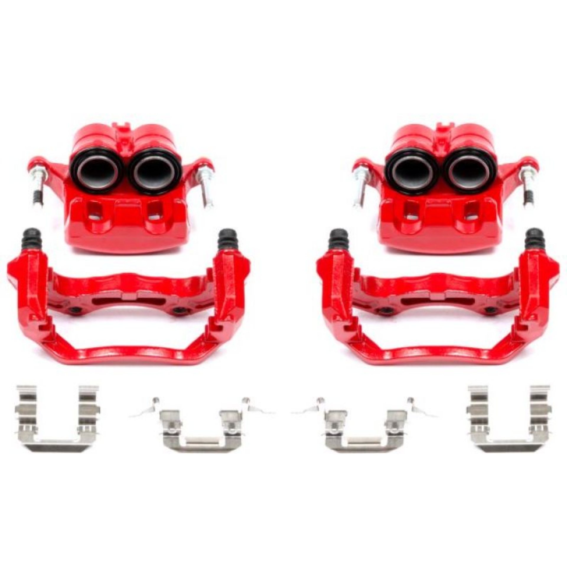 Picture of Power Stop 05-07 Infiniti G35 Front Red Calipers w-Brackets - Pair
