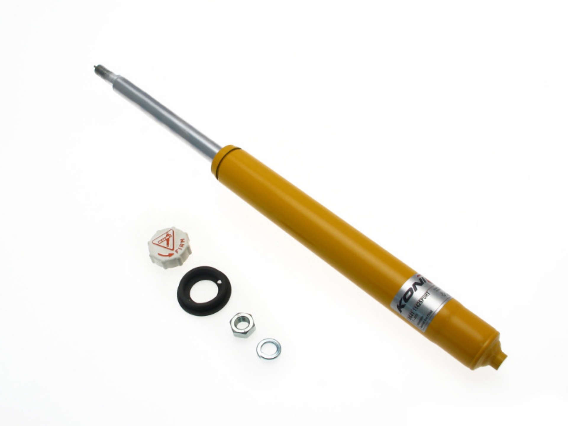 Picture of Koni Sport Yellow Shock 8-86-89 Toyota MR2 rear strut has M48 x 1-5 locknut - Rear