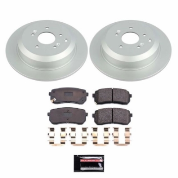 Picture of Power Stop 07-12 Hyundai Veracruz Rear Z17 Evolution Geomet Coated Brake Kit