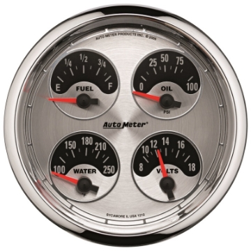 Picture of Autometer American Muscle 5in Quad LED Gauge