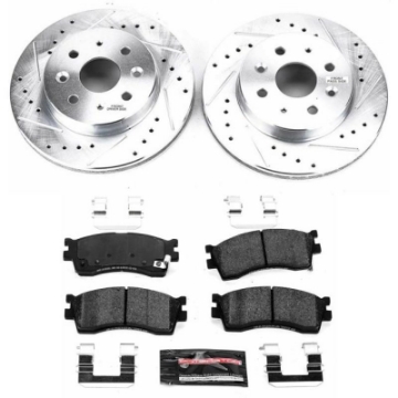 Picture of Power Stop 03-05 Kia Rio Front Z23 Evolution Sport Brake Kit