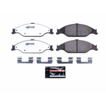 Picture of Power Stop 99-04 Ford Mustang Front Z26 Extreme Street Brake Pads w-Hardware