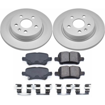 Picture of Power Stop 2016 Chevrolet Cruze Rear Z17 Evolution Geomet Coated Brake Kit