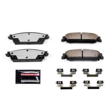 Picture of Power Stop 99-00 Cadillac Escalade Rear Z36 Truck & Tow Brake Pads w-Hardware