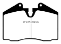 Picture of EBC 89-95 Ferrari 348 3-4 Bluestuff Front Brake Pads