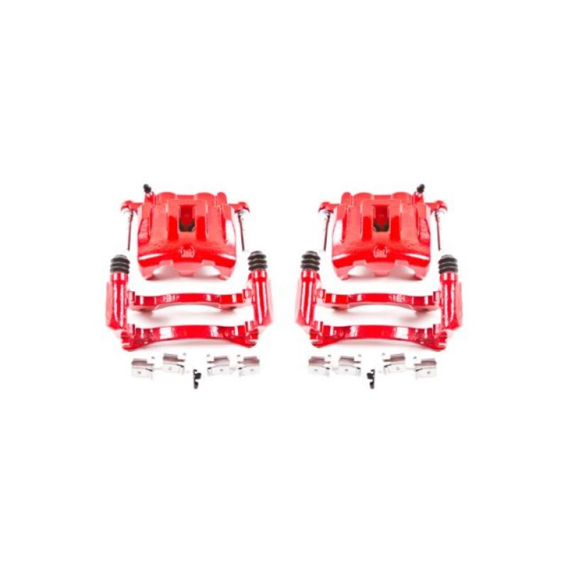 Picture of Power Stop 99-04 Jeep Grand Cherokee Front Red Calipers w-Brackets - Pair