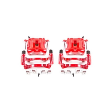 Picture of Power Stop 99-04 Jeep Grand Cherokee Front Red Calipers w-Brackets - Pair