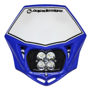 Picture of Baja Designs Motorcycle Race Light LED AC Blue Squadron Sport