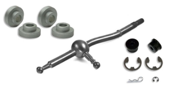 Picture of Torque Solution Short Shifter-Base-Shift Cable Bushing Combo: Mitsubishi Evo X 08-09