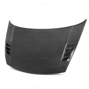 Picture of Seibon 06-10 Honda Civic 4 Door JDM - Acura CSX FD1-2-3-5 MG II Carbon Fiber Hood