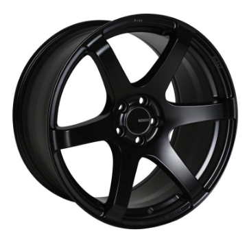 Picture of Enkei T6S 18x8 45mm Offset 5x114-3 Bolt Pattern 72-6 Bore Matte Black Wheel