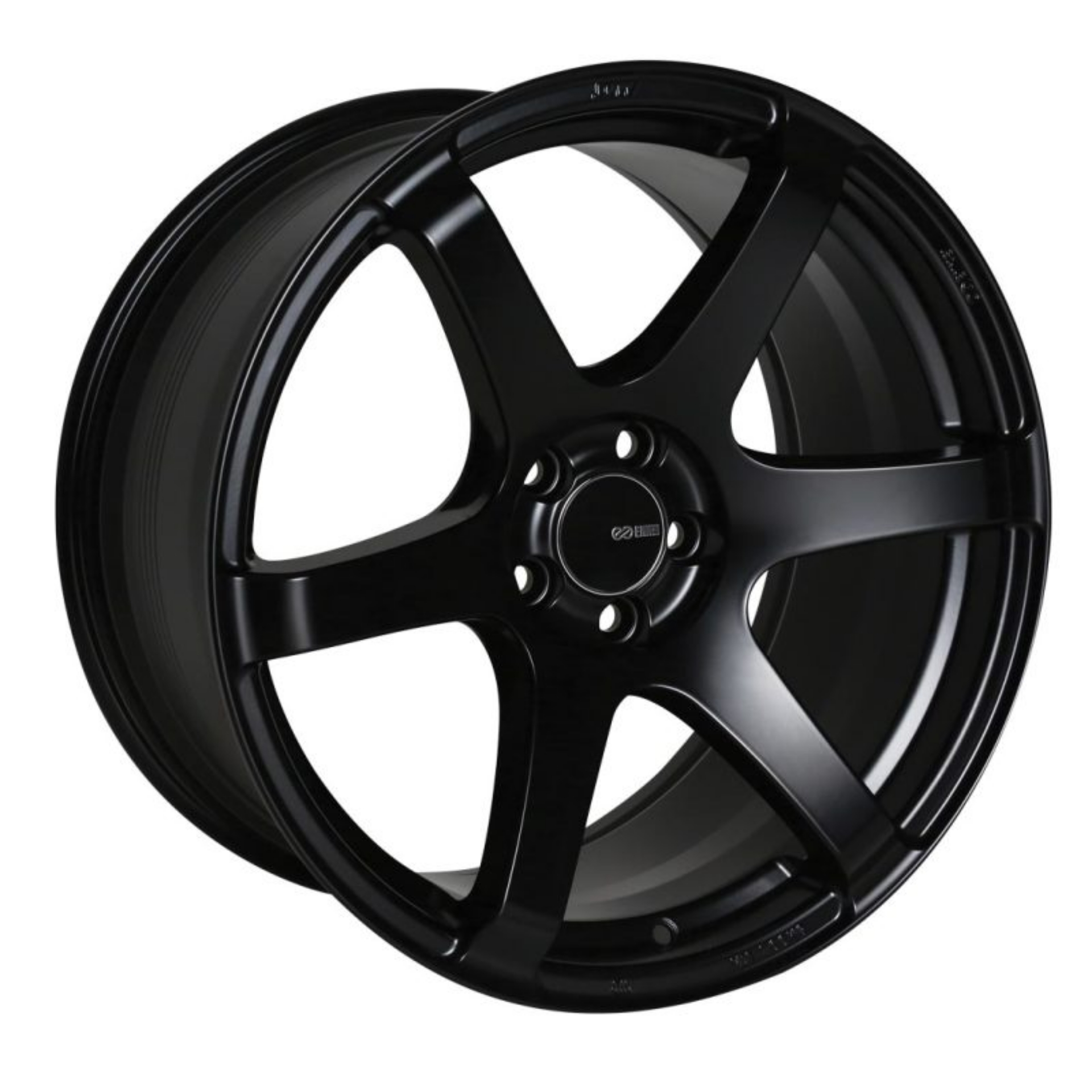 Picture of Enkei T6S 18x8-5 45mm Offset 5x100 Bolt Pattern 72-6 Bore Matte Black Wheel