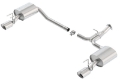 Picture of Borla 13-15 Honda Accord Coupe 3-5L FWD SS Rear Section Single Split Rear Exit Touring Exhaust