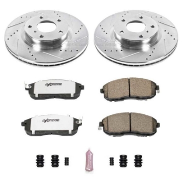 Picture of Power Stop 03-05 Infiniti G35 Front Z26 Street Warrior Brake Kit