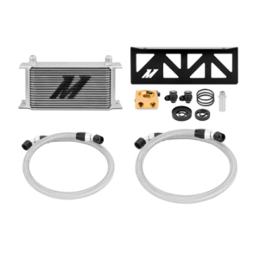 Picture of Mishimoto 13+ Subaru BRZ-Scion FR-S Thermostatic Oil Cooler Kit - Silver