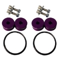 Picture of Torque Solution Billet Bumper Quick Release Kit Purple: Universal