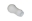 Picture of Torque Solution Delrin Tear Drop Tall Shift Knob White: Universal 12x1-5