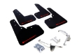Picture of Rally Armor 13-17 Subaru Crosstrek XV Red Mud Flap w-White Logo