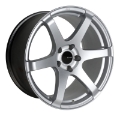 Picture of Enkei T6S 18x8 35mm Offset 5x114-3 Bolt Pattern 72-6 Bore Matte Silver Wheel