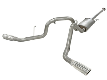 Picture of aFe MACHForce XP Exhausts 3inSS Dual Side Exit Cat-Back 11-14 Ford F150 Ecoboost V6-3-5L TT