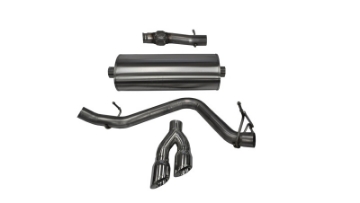 Picture of Corsa 14-19 GMC Sierra-Chevy Silv 1500 Reg- Cab-Std- Bed 5-3L V8 Polished  Single Side CB Exhaust