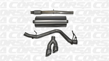 Picture of Corsa 14-19 GMC Sierra-Chevy Silv 1500 Crew Cab-Std- Bed 5-3L V8 Polished  Single Side