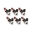 Picture of Injector Dynamics 1340cc Injectors - 48mm Length - 11mm Gold Top - S2000 Lower Config Set of 6