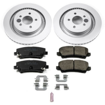 Picture of Power Stop 15-19 Ford Mustang Rear Z17 Evolution Geomet Coated Brake Kit