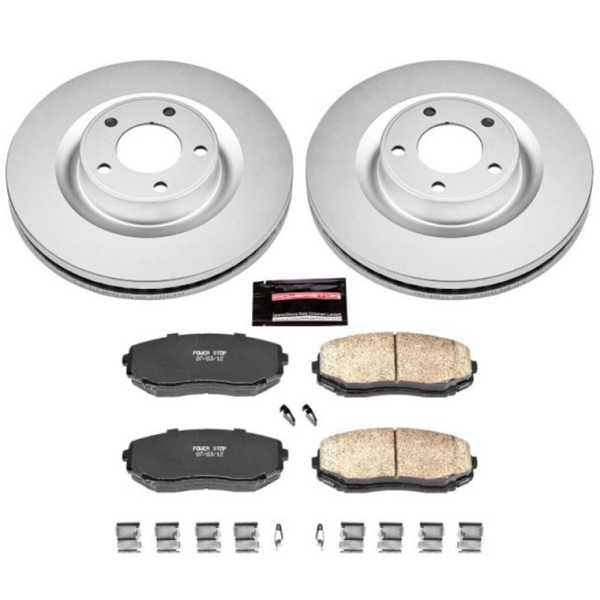 Picture of Power Stop 07-15 Ford Edge Front Z17 Evolution Geomet Coated Brake Kit
