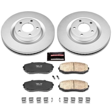 Picture of Power Stop 07-15 Ford Edge Front Z17 Evolution Geomet Coated Brake Kit