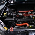 Picture of Mishimoto 08+ Subaru WRX-STi Performance Cold Air Intake Kit - Wrinkle Black