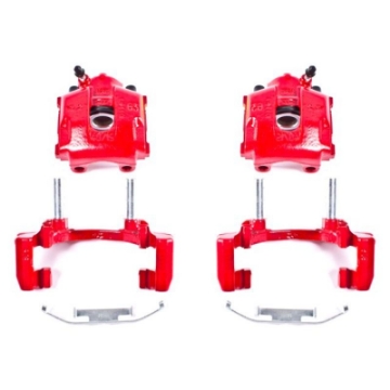 Picture of Power Stop 2000 BMW 323Ci Rear Red Calipers w-Brackets - Pair