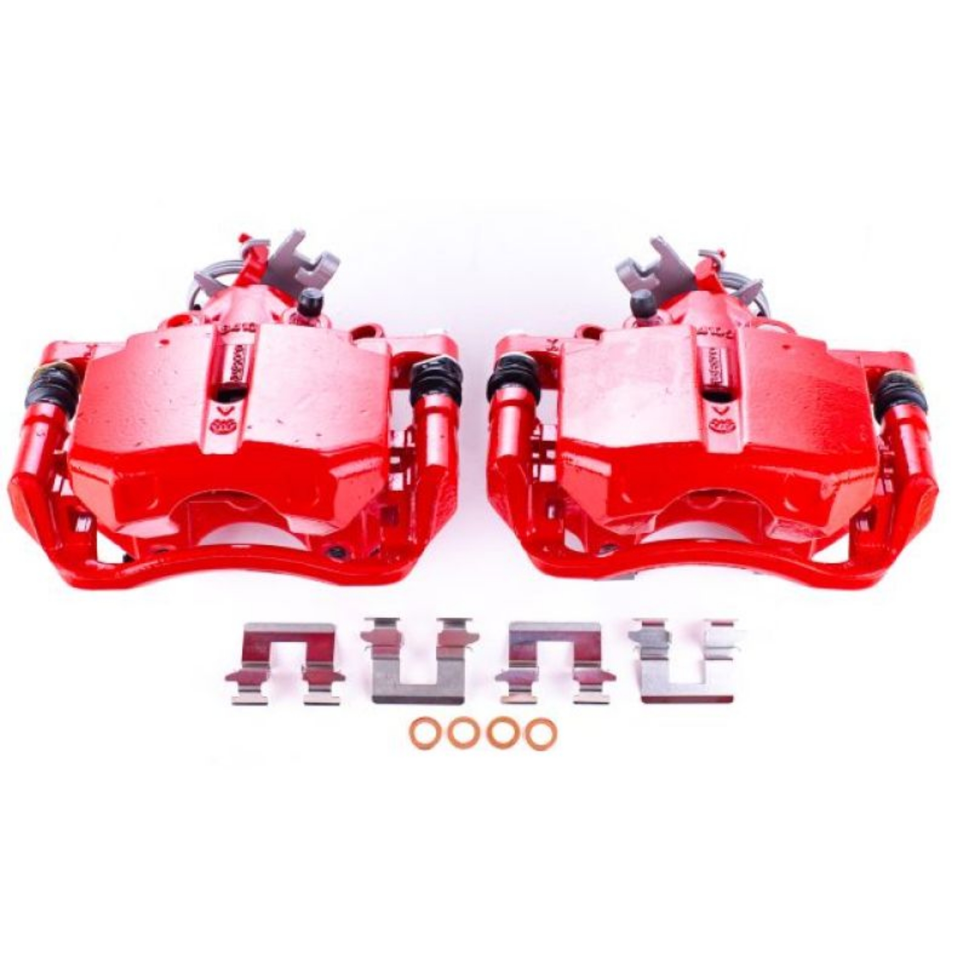 Picture of Power Stop 06-11 Buick Lucerne Rear Red Calipers w-Brackets - Pair