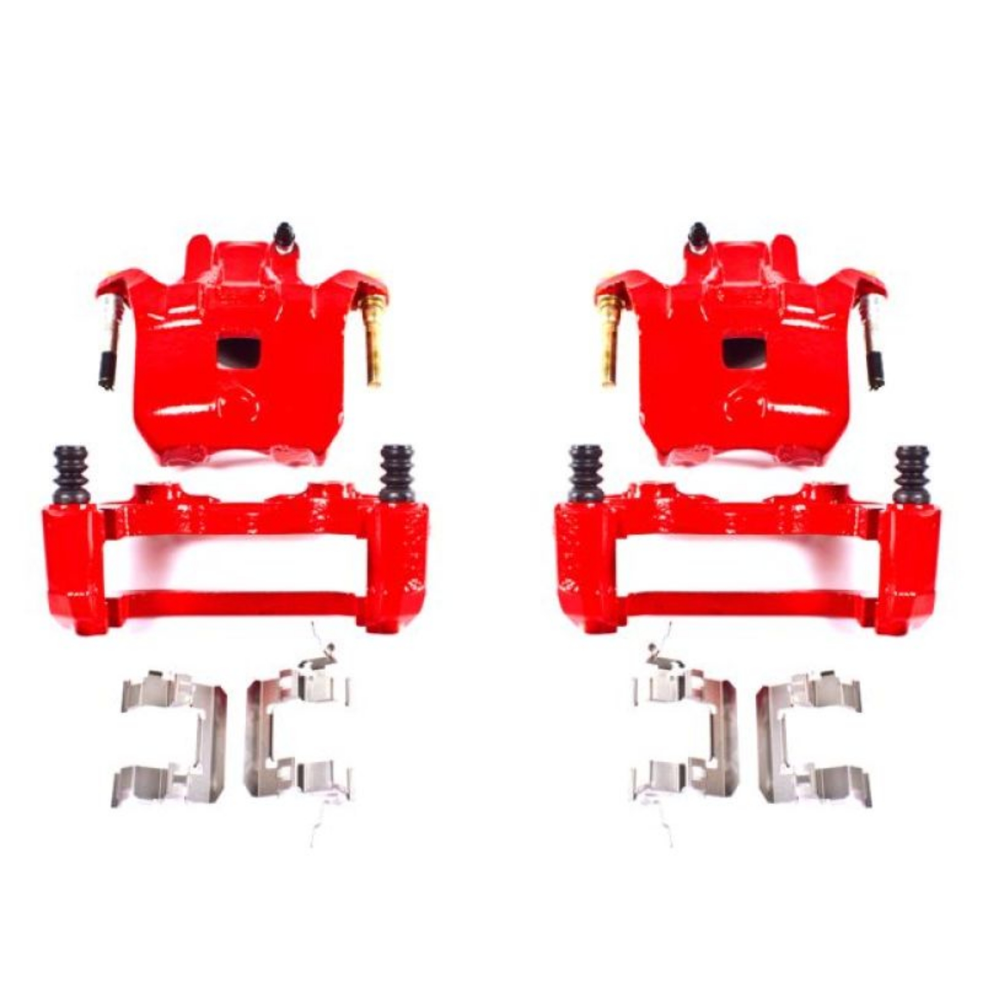 Picture of Power Stop 02-04 Infiniti I35 Front Red Calipers w-Brackets - Pair