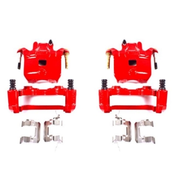 Picture of Power Stop 02-04 Infiniti I35 Front Red Calipers w-Brackets - Pair