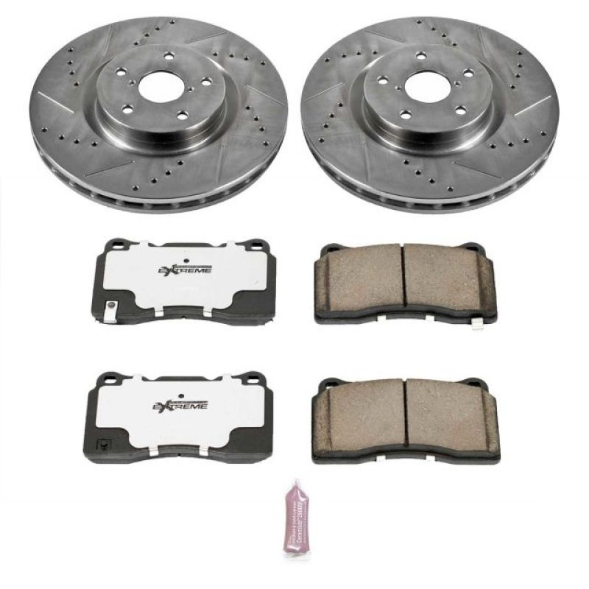 Picture of Power Stop 05-14 Subaru Impreza Front Z26 Street Warrior Brake Kit