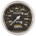 Picture of Autometer 3-3-8in Carbon Fiber 0-160MPH Mechanical Speedometer
