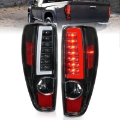 Picture of ANZO 2004-2012 Chevrolet Colorado- GMC Canyon LED Tail Lights w- Light Bar Black Housing