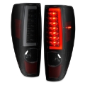 Picture of ANZO 2004-2012 Chevrolet Colorado- GMC Canyon LED Tail Lights w- Light Bar Black Housing Smoke Lens