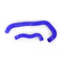 Picture of Mishimoto 05-07 Ford 6-0L Powerstroke Coolant Hose Kit Twin I-Beam Chassis Blue