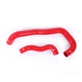Picture of Mishimoto 05-07 Ford 6-0L Powerstroke Coolant Hose Kit Twin I-Beam Chassis Red