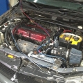 Picture of Mishimoto 03-07 Mitsubishi Lancer Evo 7-8-9 Half-Size Performance Aluminum Radiator