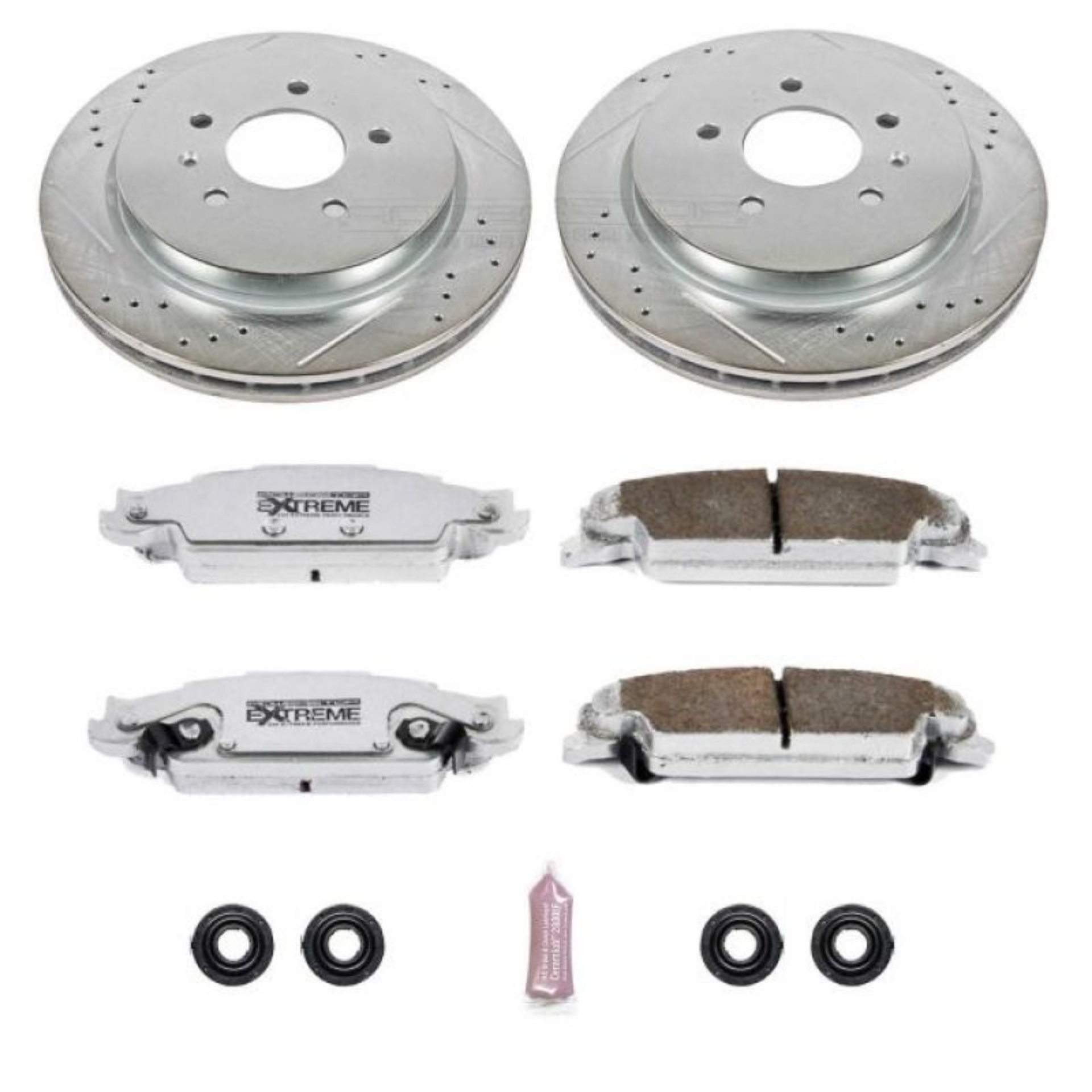 Picture of Power Stop 03-07 Cadillac CTS Rear Z26 Street Warrior Brake Kit