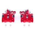 Picture of Power Stop 98-01 Audi A4 Rear Red Calipers w-Brackets - Pair